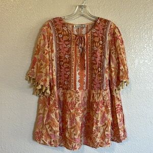 NWT RusttyDustty Modern Bohemia Crush 2XL Top